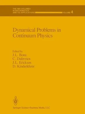 Zdjęcie produktu dla Dynamical Problems in Continuum Physics