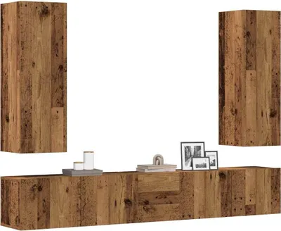 Zdjęcie produktu dla VidaXL 3329193, Drewno, Drewno, Drewno, 800 mm, 5 szt.