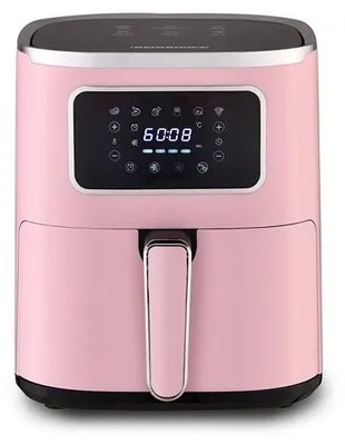 Image de Heinrich‘’s HFR 8216 Hot air fryer 5.0 l 1450 W Pink