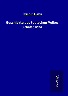 Produktbild von Geschichte des teutschen Volkes