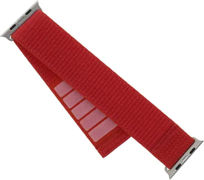 Produktbild von FIXED Nylon Sporty Strap, Gurt, Smartwatch, Rot, Apple, Apple Watch Ultra/Ultra 2/Ultra 3 49mm, Nylon