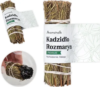 Produktbild von Rosmarin-Räucherstäbchen, 100 % natürlich, Aromatherapie-