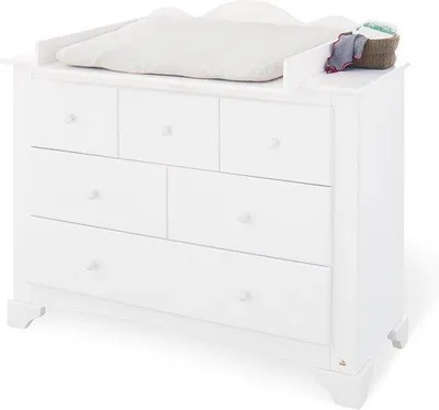 Produktbild von Kindercommode mit wechselbarem Einheitsdesign - 127 cm x 77 cm x 109 cm