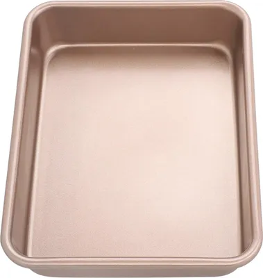 Produktbild von Rechteckiges Backblech aus Kohlenstoffstahl, Antihaft Ofenblech, Groß & Tragbar, Multifunktional für Küche, Haushalt & Restaurant