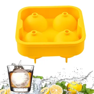 Obrázek produktu pro Kulové formičky na led, 12 kusů, velké kostky ledu na whisky, kulaté ledové koule na koktejly a skotskou