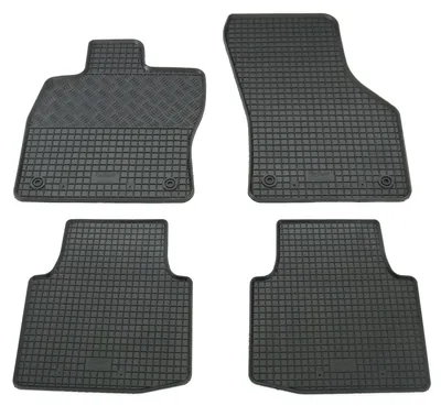 Gummifußmatten Set 4-teilig für Skoda Superb 3 (6/2015-), schwarz