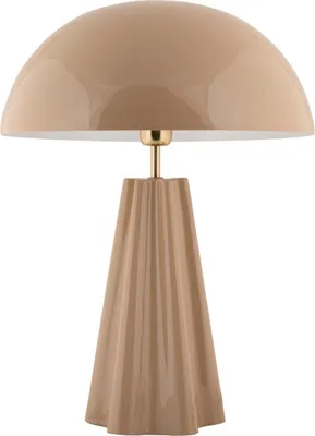 Produktbild von Leitmotiv - Tischleuchte Amplio Xl - Braun - Ø30cm Tischlampe - Nachttischlampe, Wohnzimmer, Schlafzimmer