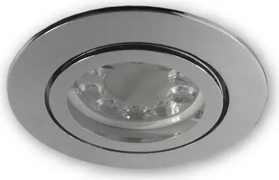 Produktbild von C-Light Dimmbarer LED Strahler 5W RGB + CCT GU10 230V - 68 mm Lochbohrung chrom glänzend
