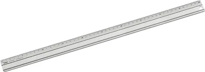 Produktbild von folia Metall-Lineal aus Aluminium 500 mm