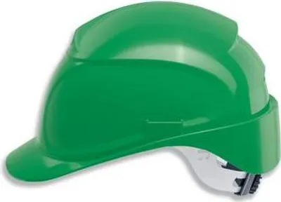 Produktbild von Schutzhelm uvex airwing B-WR 9762430 grün mit Lüftungen