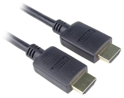 Produktbild von PremiumCord HDMI 2.0b High Speed ​​+ Ethernet-Kabel / vergoldete Anschlüsse / 7,5 m / schwarz