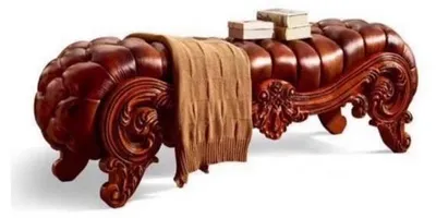 Produktbild von Polstersitzbank Sitzbank Bank Schlafzimmer Sitzmöbel Holzbank s