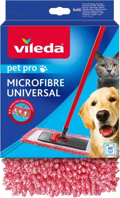 Zdjęcie produktu dla Vileda Pet Pro Wkład do mopa do sierści i włosów