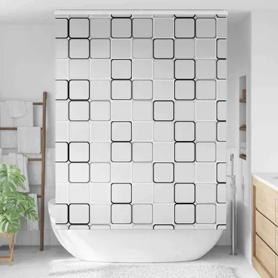 Immagine prodotto di Tenda a Rullo Doccia Cassonetto 160x240 cm Larghezza Tessuto