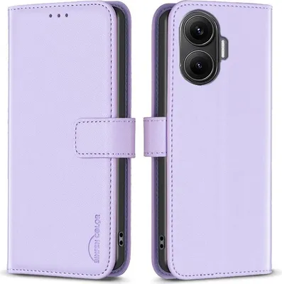 Produktbild von Xiaomi Poco F7 Hülle - BINFEN Klapphülle - Lavendel