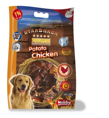 Obrázok produktu pre Nobby STARSNACK Kuracie mäso na grile 140 g