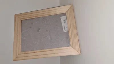Produktbild von ALBRUNNA (2er Set) Ikea Bilderrahmen 13x18 unbehandelt Holzrahmen in Natur - bruchsichere Abdeckung