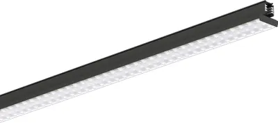 Produktbild von DOTLUX LED-Leuchteneinsatz LINEAtrack 1500mm 39-63W 4000K schwarz 90°