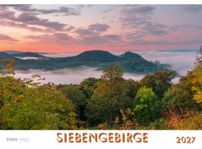 Produktbild von Siebengebirge 2027 Bildkalender A4 quer, spiralgebunden