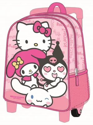Obrázek produktu pro Košík Hello Kitty a přátel, 3D, 30 cm
