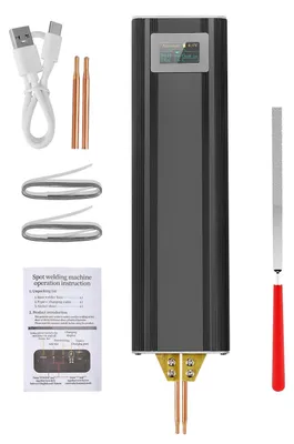 Produktbild von Batterie-Punktschweißgerät - SE-209 Mini Punktschweißer - Tragbar wiederaufladbar - 5,0 Ah Akku - 1–80 Stufen - Für Nickelband 0,1–0,2 mm