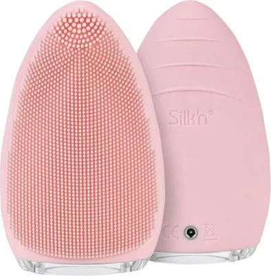 Produktbild von Silk'n Bright Gesichtsreinigungsgerät in pink inkl. Reiseetui