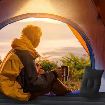 Zdjęcie produktu dla Dmuchany materac samochodowy na tylne siedzenie - Geterral - Outdoor Camping - Podróże