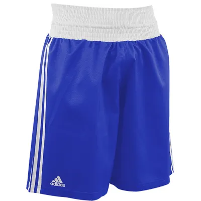 Produktbild von adidas Amateur Boxen leichte Short Blau/Weiß-2XL