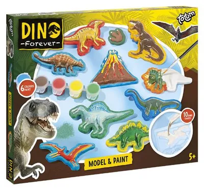 Produktbild von Totum Dino Forever – Gipsabgüsse und Bemalen