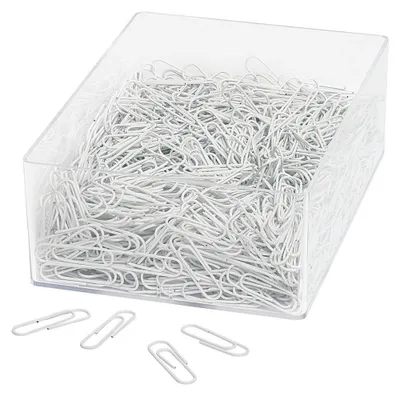 Produktbild von Wedo 901 244600, Metall, Kunststoff, Weiß, 27 mm, PVC, 1000 Stück(e)