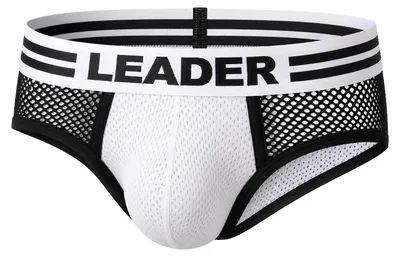 Imagen del producto de LEADER - Ropa Interior Slip Hombre - Loaded Brief White - 1x Tamaño XL