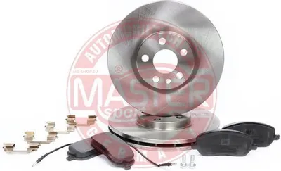 Image de 2X Disques De Freins + Bulletins De Frein Avant