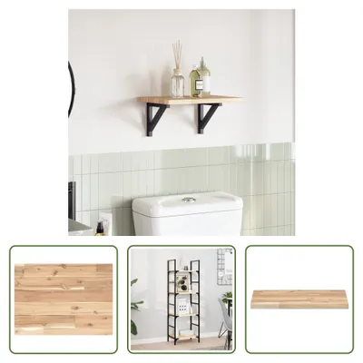 Produktbild von The Living Store Tischplatte 60x30x2 cm Rechteckig Massivholz Akazie