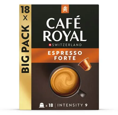 Produktbild von Café Royal Espresso Forte 93g – Intensiver Kaffee für Siebträger & Pads