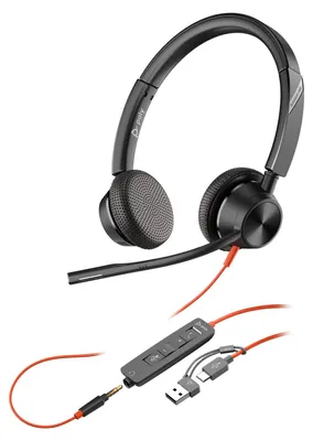 Productafbeelding van Poly Headset Blackwire 3325 8X221AA, stereo, USB-C