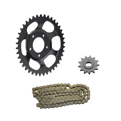 Obrázek produktu pro Řetězová sada 3-dílná černá 13/40 zubů pro Hercules Prima GT GX