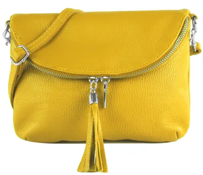Produktbild von modamoda de T07L / T139L Damen Leder kleine Umhängetasche 2 Modelle hand
