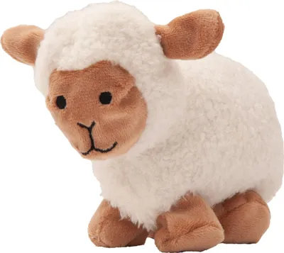 Produktbild von Aumüller Katzenspielzeug Kissen Schäfchen Sally mit Baldrian 14 cm creme