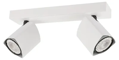 Zdjęcie produktu dla Reflektor sufitowy ruchomy Merusa biały 2xGU10x35W metal wym:10x28x7cm IP20 Italux