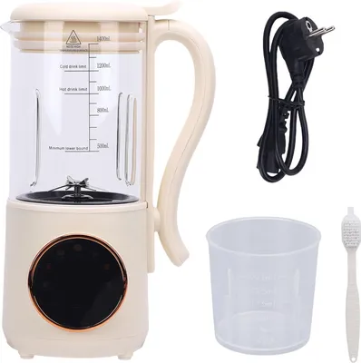Image de 1400 ml petite machine à Boisson au soja, chauffage automatique, machine multifonctionnelle à cuire les aliments pour bébés à la maison