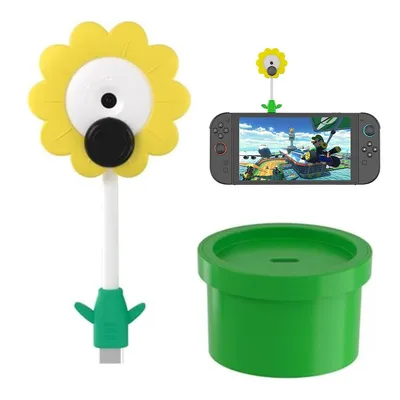 Produktbild von Nintendo Switch 2-Kamera, direkter USB-Anschluss an Nintendo720p, kompatibel mit Switch 2, PC und Laptop, ermöglicht Mehrfachnutzung