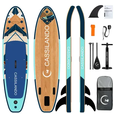 Immagine prodotto di Tavola da SUP - Tavola da paddleboard - Stand-up paddle - Tavola gonfiabile - 335 cm - PVC resistente