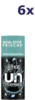Produktbild von 6 x Lenor Unstoppables, 155g, Duftperlen, sorgen für langanhaltenden Frischeduft
