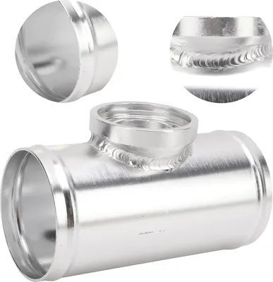 Immagine prodotto di Valvola di sfiato turbo adattatore tubo flangia 3in/76mm sostituzione per HKS SQV SSQV III BOV