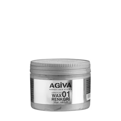 Produktbild von AGIVA Color Wax 01 grau, 120 gr.