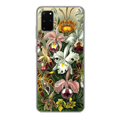 Produktbild von MuchoWow® Handyhülle Schutzhülle Hülle für Samsung Galaxy S20 Plus Orchidee - Haeckel - Kunst Silikon Softcase Handy Hülle - Hartschale