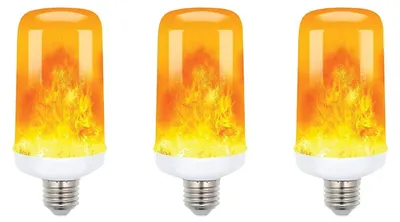 Productafbeelding van Vito Lighting LED Globelamp G80 E27 Amber - 5W 120lm 1400K - Super warmwit - Vervangt 25W - 3 stuks
