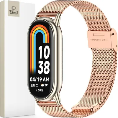 Immagine prodotto di Tech-Protect watch strap MilaneseBand Xiaomi Smart Band 8, rose gold