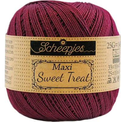 Produktbild von Scheepjes Maxi Sweet Treat 25g (750) Bordeaux
