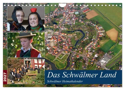 Produktbild von Das Schwälmer Land (Wandkalender 2027 DIN A4 quer), CALVENDO Monatskalender